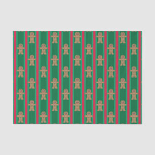 Fun and Fancy Christmas Gingerbread Man Tissue Paper