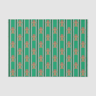 Fun and Fancy Christmas Gingerbread Tissue Paper