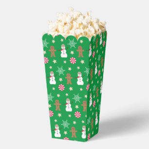 Fun and Fancy Christmas Popcorn Favour Box