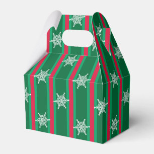 Fun and Fancy Christmas Snowflake Favour Box