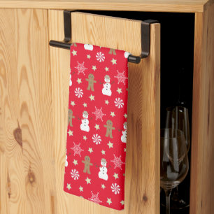 Fun and Fancy Christmas Tea Towel