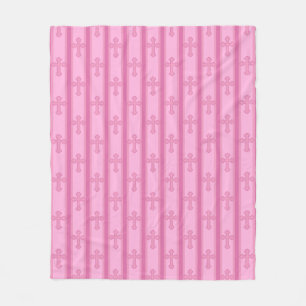 Fun and Fancy Cross Fleece Blanket