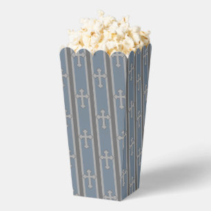 Fun and Fancy Cross Pattern Popcorn Favour Box