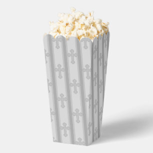 Fun and Fancy Cross Pattern Popcorn Favour Box