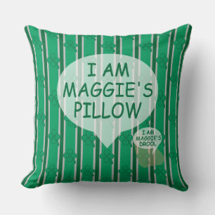 Fun and Fancy Customisable 4 Leaf Clover Cushion