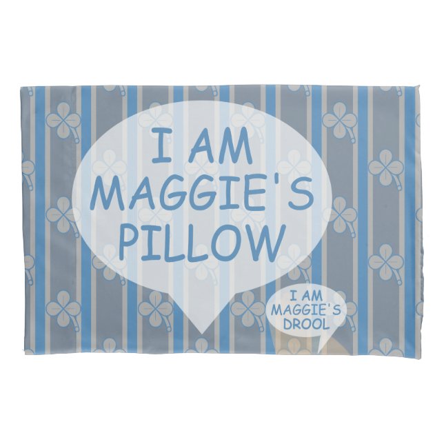 Fun and Fancy Customisable 4 Leaf Clover Pillowcase (Front)