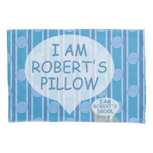 Fun and Fancy Customisable Spiral Striped Pillowcase