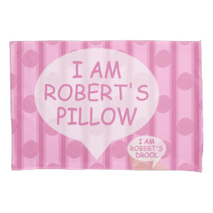 Fun and Fancy Customisable Spiral Striped Pillowcase