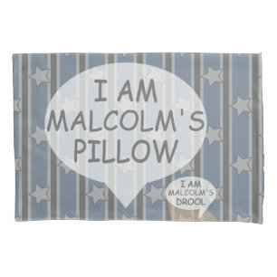 Fun and Fancy Customisable Star Striped Pillowcase