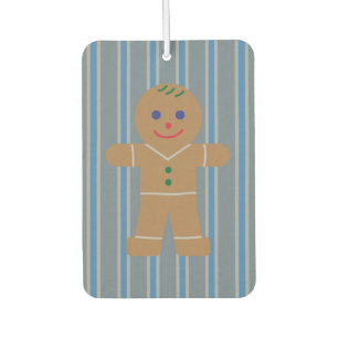 Fun and Fancy Gingerbread Man Car Air Freshener