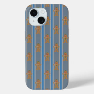 Fun and Fancy Gingerbread Man iPhone 15 Case