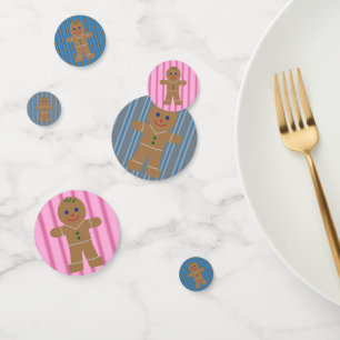 Fun and Fancy Gingerbread Man Confetti