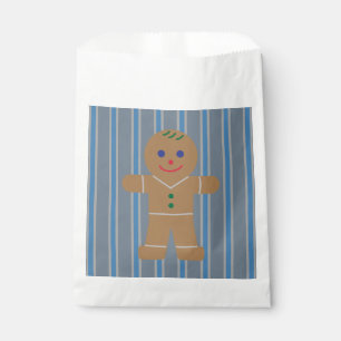 Fun and Fancy Gingerbread Man Favour Bag