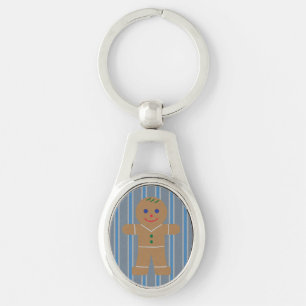 Fun and Fancy Gingerbread Man Key Ring