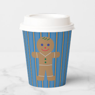 Fun and Fancy Gingerbread Man Paper Cups