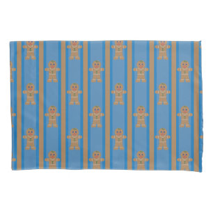 Fun and Fancy Gingerbread Man Pillowcase