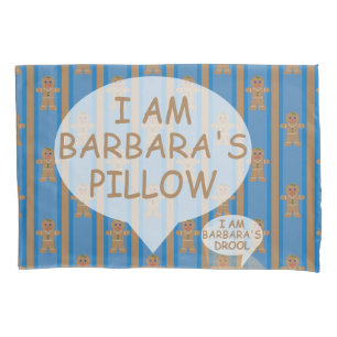 Fun and Fancy Gingerbread Man Pillowcase