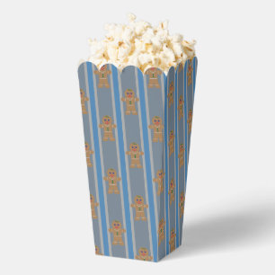 Fun and Fancy Gingerbread Man Popcorn Favour Box