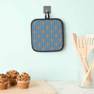 Fun and Fancy Gingerbread Man Pot Holder