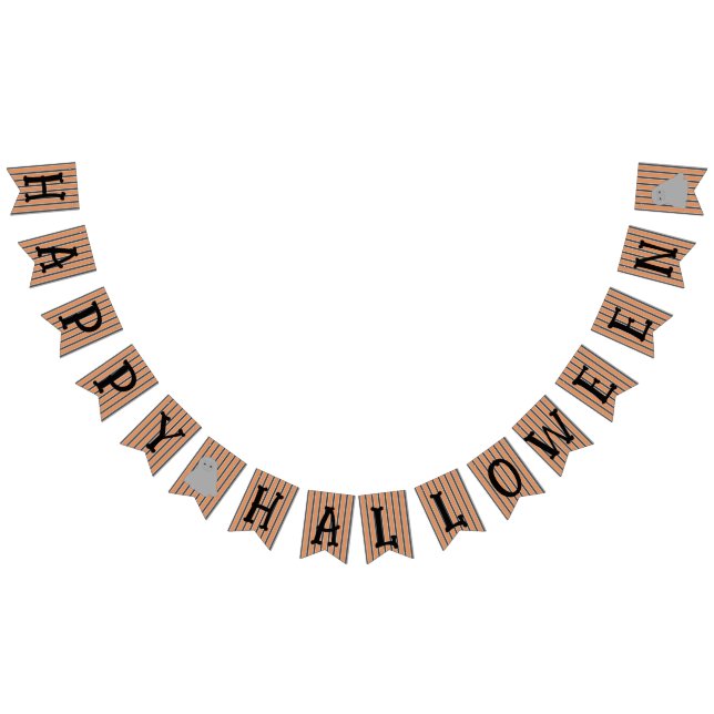 Fun and Fancy Halloween Ghosts Bunting (All)