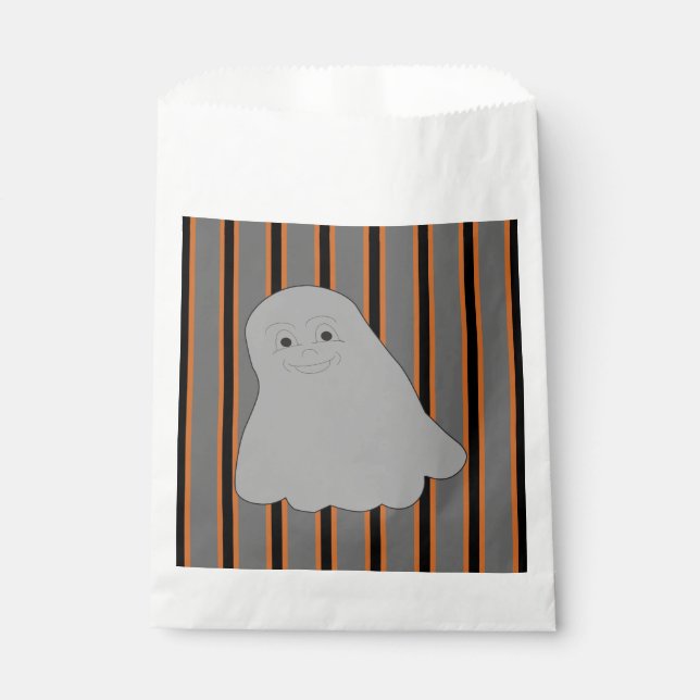 Fun and Fancy Halloween Ghosts Favour Bag (Front)