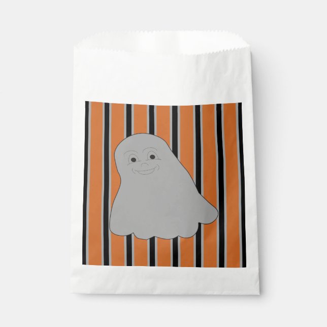 Fun and Fancy Halloween Ghosts Favour Bag (Front)