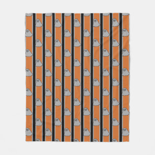 Fun and Fancy Halloween Ghosts Fleece Blanket