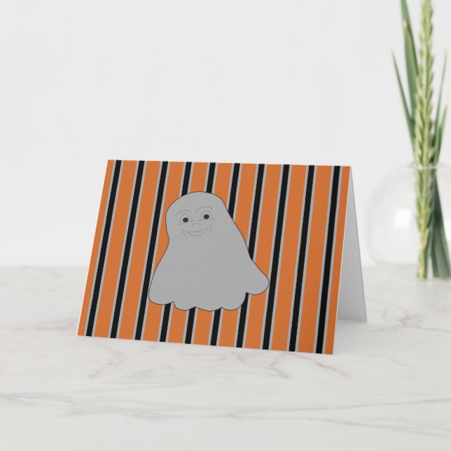 Fun and Fancy Halloween Ghosts Invitation (Front)