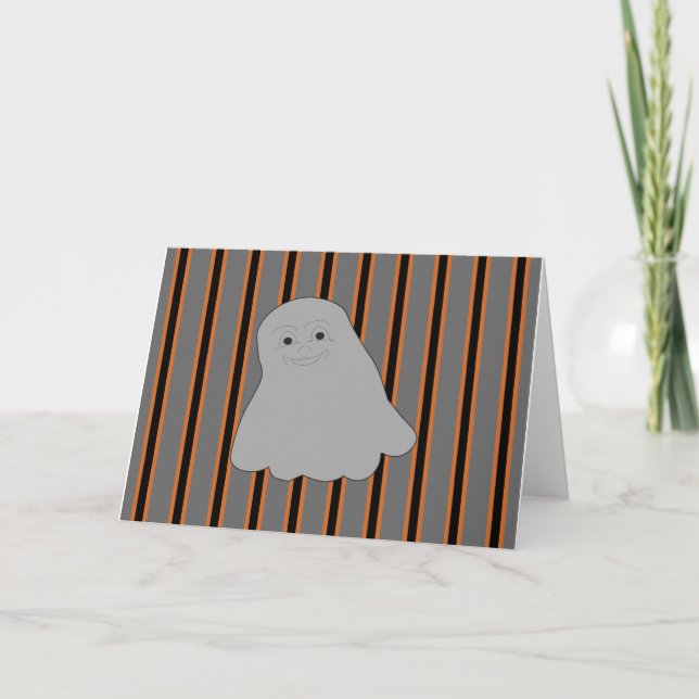 Fun and Fancy Halloween Ghosts Invitation (Front)