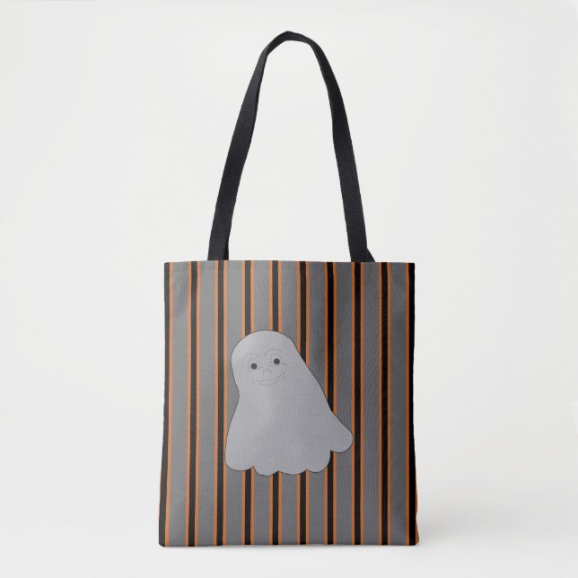 Fun and Fancy Halloween Ghosts Tote Bag (Front)
