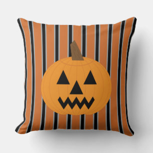 Fun and Fancy Halloween Pumpkins Cushion