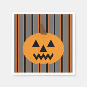 Fun and Fancy Halloween Pumpkins Napkin