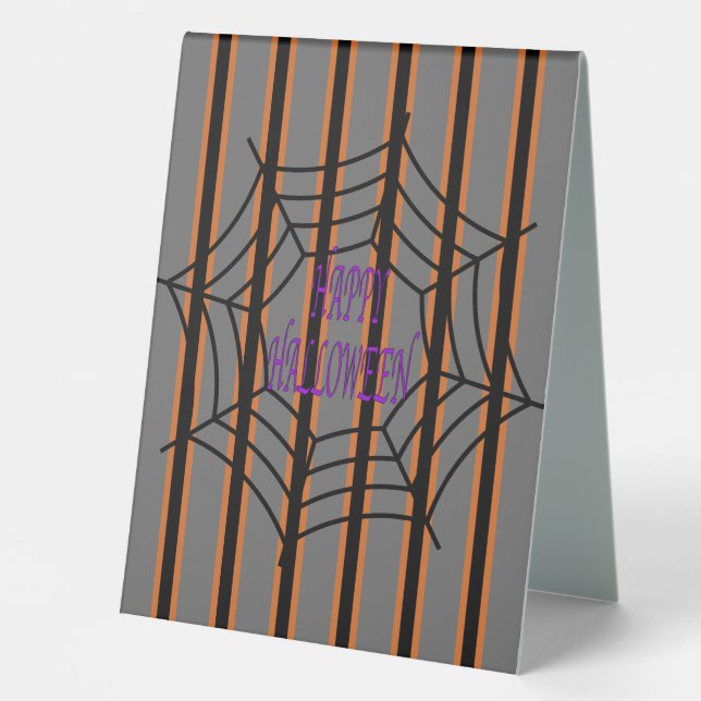 Fun and Fancy Halloween Spider Webs (Front)