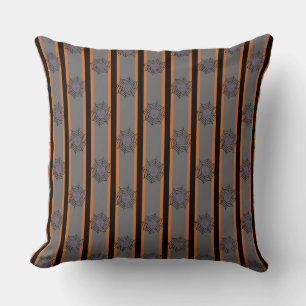 Fun and Fancy Halloween Spider Webs Cushion