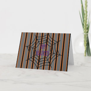 Fun and Fancy Halloween Spider Webs Invitation