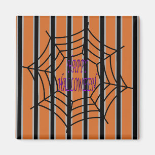 Fun and Fancy Halloween Spider Webs Magnet