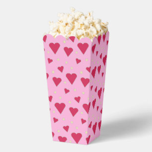 Fun and Fancy Heart Popcorn Favour Box