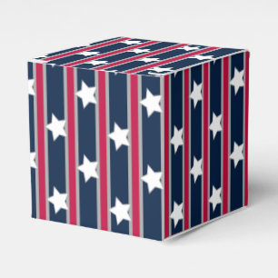 Fun and Fancy Patriotic Stars and Stripes Favour Box