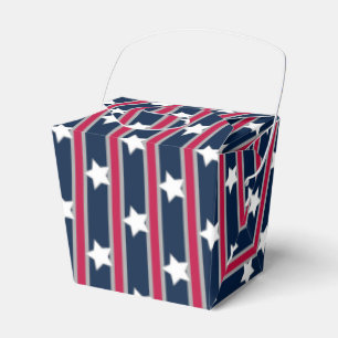 Fun and Fancy Patriotic Stars and Stripes Favour Box