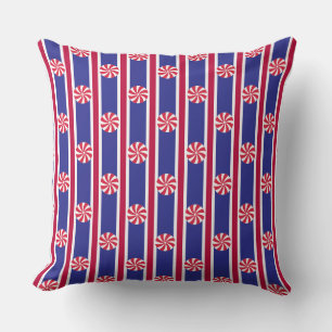 Fun and Fancy Peppermint Candy Cushion