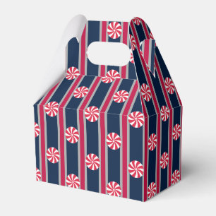 Fun and Fancy Peppermint Candy Favour Box