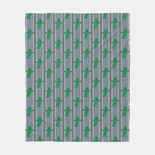 Fun and Fancy Pickle Fleece Blanket