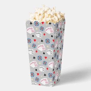 Fun and Fancy Poker Popcorn Favour Box