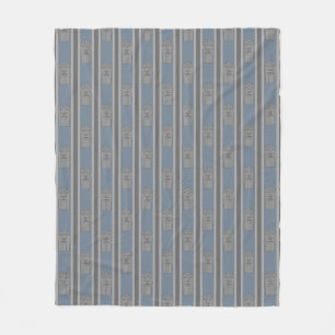 Fun and Fancy Popcorn Fleece Blanket