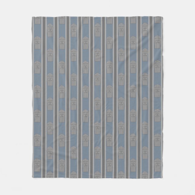 Fun and Fancy Popcorn Fleece Blanket (Front)