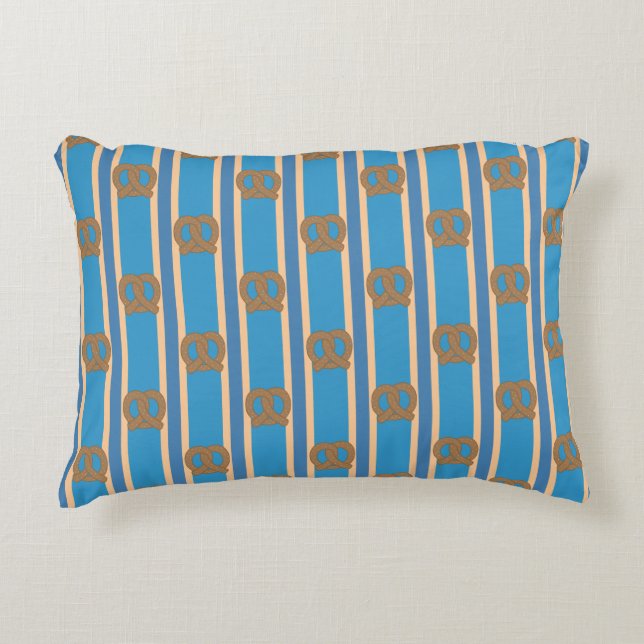Fun and Fancy Pretzel Decorative Cushion (Front)