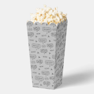 Fun and Fancy Restart Popcorn Favour Box