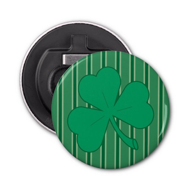 Fun and Fancy Shamrock Bottle Opener (Front)