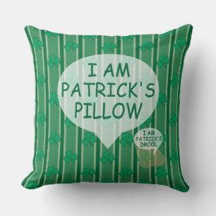 Fun and Fancy Shamrock Cushion