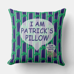 Fun and Fancy Shamrock Cushion